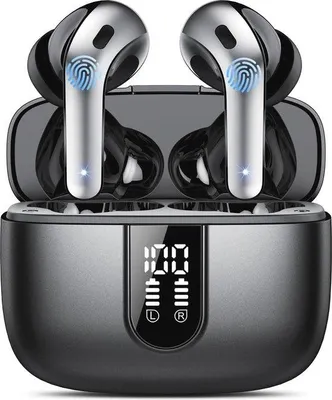 Obrázek produktu pro Sluchátka s technologií Bluetooth 5.3 a výdrží 50 hodin – mikrofony s potlačením šumu a odolnost proti vodě podle normy IPX7