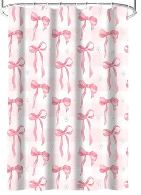 Produktbild von Unyqoos® Wasserdichtes Polyester-Duschvorhangset 180X180 mit Ringen für Bad und Dusche
