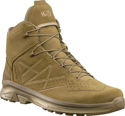 A single beige HAIX boot is shown against a white background.