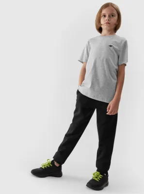Produktbild von 4F Kinder T-Shirt Baumwolle Grau Größe 140