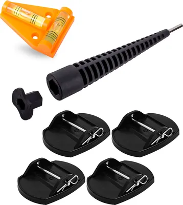 Produktbild von Pro Plus Stützplatten inkl Akkuschrauberaufsatz & Kreuzwasserwaage