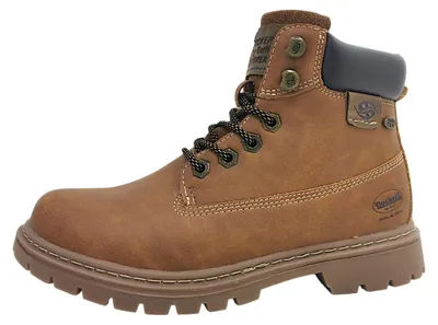 Imagen del producto de Dockers by Gerli: Botas de cordones marrones para mujer, estilo casual