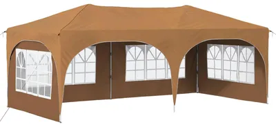 Immagine prodotto di Tenda per feste a pop-up 575 x 288 x 245 cm Beige
