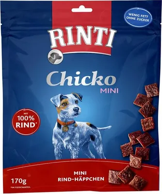 Produktbild von Rinti - Chicko Mini Snack  |  9x170g (Rind)
