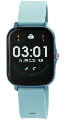 Produktbild von TimeTech Smartwatch mit Silikonarmband