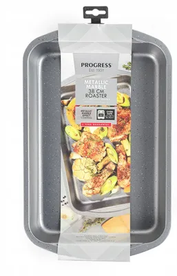 Obrázok produktu pre Forma na zapekanie s rozmermi 38 cm s efektom mramoru, vhodná na pečenie
