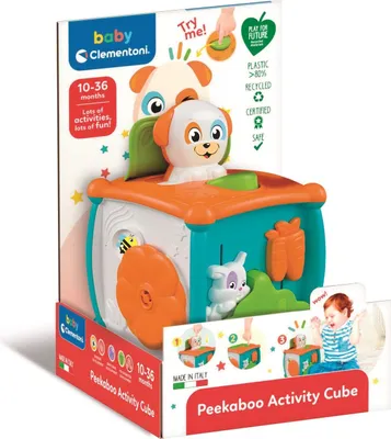 Immagine prodotto di Clem. Cubo attività Peckaboo