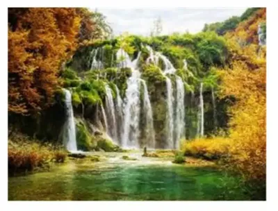 Produktbild von PRACHT Diamond Painting Wasserfall 50x40cm