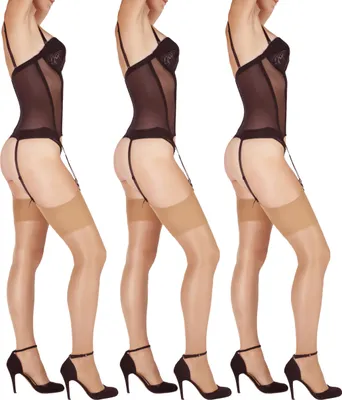 Produktbild von Giulia Strümpfe Segreto 20 Den (3er Set) Daino M/L
