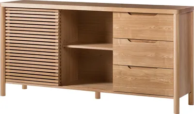 Produktbild von home24 Sideboard - Esche Massiv - 180 cm