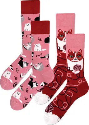 Produktbild von Many Mornings uni sokken Playful Cat