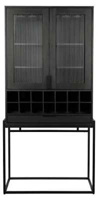 Produktbild von Buffetschrank Weinschrank TRAVIS BLACK OAK von ZUIVER