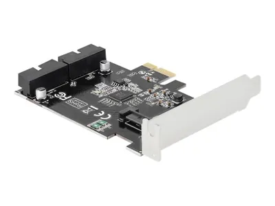 Produktbild von Delock PCI-Express-Karte auf 2 x interne USB 3.0-Steckleiste – USB-Adapter – PCIe 2.0 – USB 3.0 (intern)