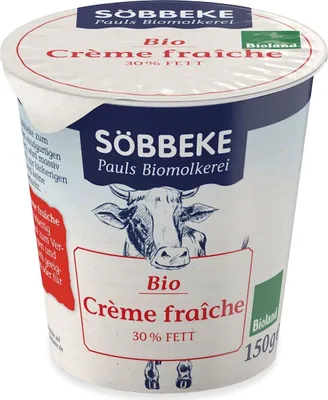 Produktbild von -SAUERRAHM (30 % FETT) 150 g – SOBBEKE