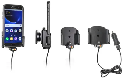 Produktbild von Brodit Gerätehalter 521622 mit Ladefunktion - für Smartphones - universell einsetzbar