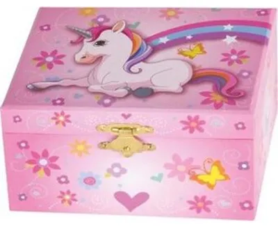 Produktbild von Musikspieldose Einhorn, Melodie: Schwanensee