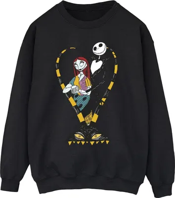 Produktbild von The Nightmare Before Christmas - Sweatshirt für Herren BI42663 (S) (Schwarz)