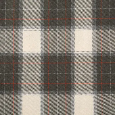 Produktbild von Viskosestoff Meterware Tartan Muster Schottenkaro beige grün 1,4m