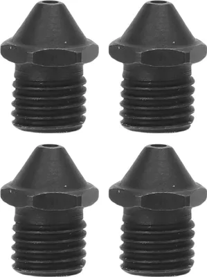 Image de 4 pièces de buses de rechange de 0,6 mm pour imprimantes 3D Creality K2 Pro K2 Plus HI, buse d'extrusion en acier trempé