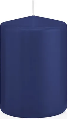 Produktbild von Wiedemann Stumpenkerzen Dunkelblau 100 x Ø 68 mm, 12 Stück