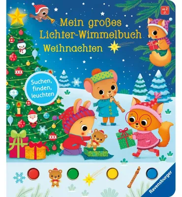 Produktbild von Mein großes Lichter-Wimmelbuch: Weihnachten