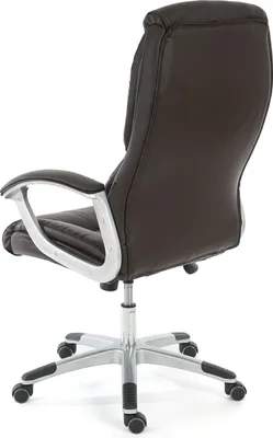 Obrázek produktu pro Profesionální kancelářská židle L42 XXL, manažerská otočná židle, nosnost 150 kg, Imitace kůže  hnědá