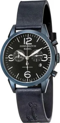Produktbild von Zeno-Watch - Armbanduhr - Herren - Vintage Line Chrono blue - 4773Q-bl-i1