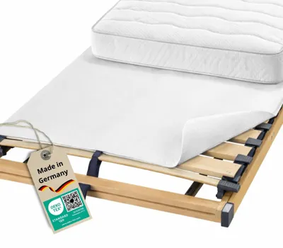 Imagen del producto de Solidchoice - Protector de colchón impermeable y funda protectora - 90 x 200 cm