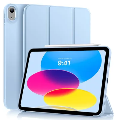 Produktbild von MoKo Hülle für iPad (A16) 11./10. Generation (2025/2022), Himmelblau