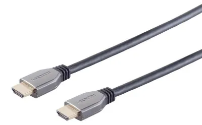 Immagine prodotto di Cavo Ultra HDMI, 10K, metallo, nero, 0,5 m
