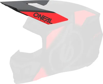 Produktbild von O'NEAL Helmschirm 3SRS Vision , Schwarz Rot Grau