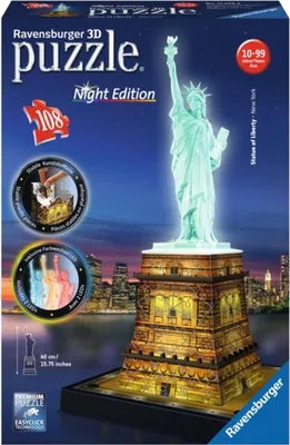Produktbild von Ravensburger Freiheitsstatue bei Nacht