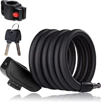 Produktbild von Famanu Fahrradschloss - Sicherheitsfahrradschloss mit Halter