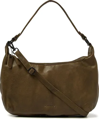 Obrázok produktu pre dR Amsterdam Taška cez rameno | Kožená taška cez rameno | Dámske kabelky | Dámska crossbody taška | Tampa - 933739 Olive