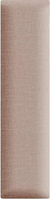 Obrázok produktu pre Nástenné panely 3D 15 x 60 cm čalúnené - na veľmi jednoduchú montáž, z velúrovej tkaniny, s mäkkou výplňou, farba béžová