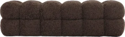Produktbild von PTMD - Teddy-Bank - Braun - 160 x 45 x 43 cm