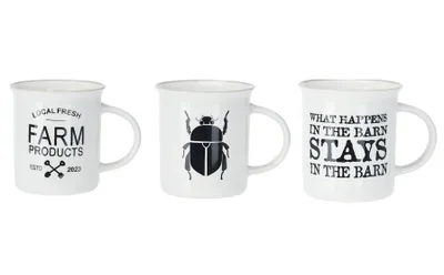Image de EXCELLENT Tasse à café et à thé VINTAGE set de 3 pièces 330 ml KO-Q80000600