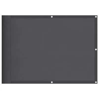Obrázok produktu pre Balkónová zástena antracitová 75x800 cm 100 % polyester oxford