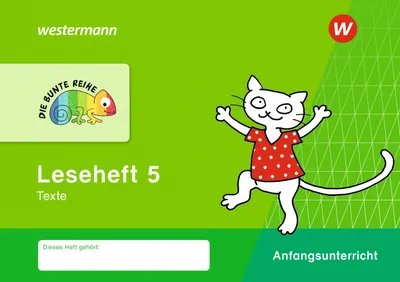 Produktbild von DIE BUNTE REIHE - Deutsch 5. Leseheft