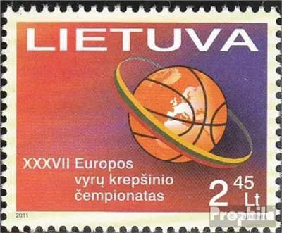 Produktbild von Briefmarken Litauen 2011 Mi 1055 (kompl.Ausg.) postfrisch Basketball