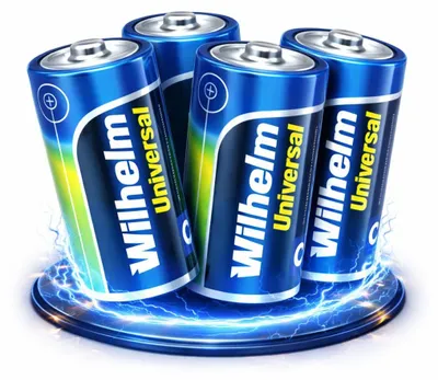 Produktbild von 4 x Baby Wilhelm Alkaline Batterien  C LR14 1,5V