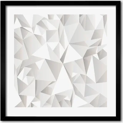 Produktbild von Bild - 50 cm x 50 cm - MDF - Rahmen, Wandkunst - Abstrakter Hintergrund