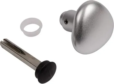 Produktbild von Aluminiumknopf 1/2 Locinox 8mm Schaft (3006R-2)