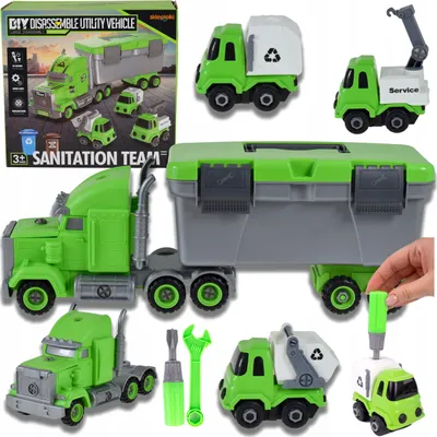 Immagine prodotto di Lolex | Giocattolo da costruzione - Colorato - 70 pezzi - Camion giocattolo - Veicoli per bambini