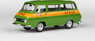 Zdjęcie produktu dla Skoda 1203 (1974) Spoje (zielony) ABREX 1:43
