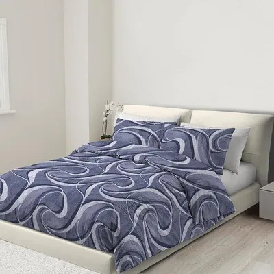 Productafbeelding van Ibenzoa® beddengoed set, 200x200 cm – 3-delig, met verborgen rits en hoekbanden, 2 kussenslopen van 80x80 cm, 100% microvezel, gemakkelijk te onderhouden, hypoallergeen