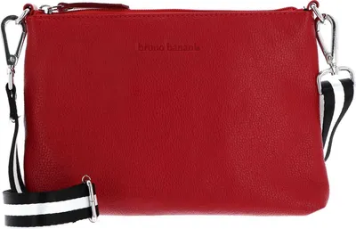 Image de bruno banani Cuir sac à épaule sac à épaule bandoulière Crossbody Bag Red rouge