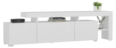 Produktbild von Trasacco - TV-Schrank, 192x37x53h cm Weiß, ein Regal