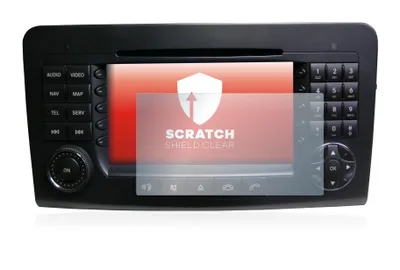 Produktbild von upscreen Schutzfolie für Mercedes-Benz Comand APS NTG 1 Displayschutz Displayschutzfolie Folie Klar Transparent