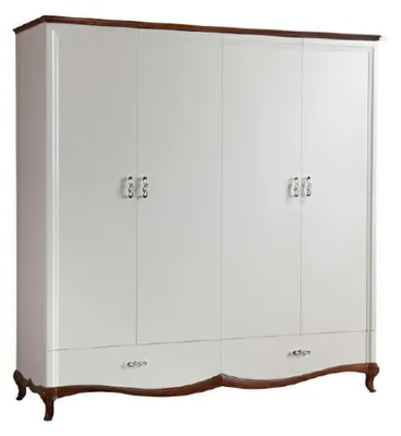 Produktbild von Doppelbett Chesterbett Bett Betten Polster Textil Klassik Holz Schlafzimmer Neu